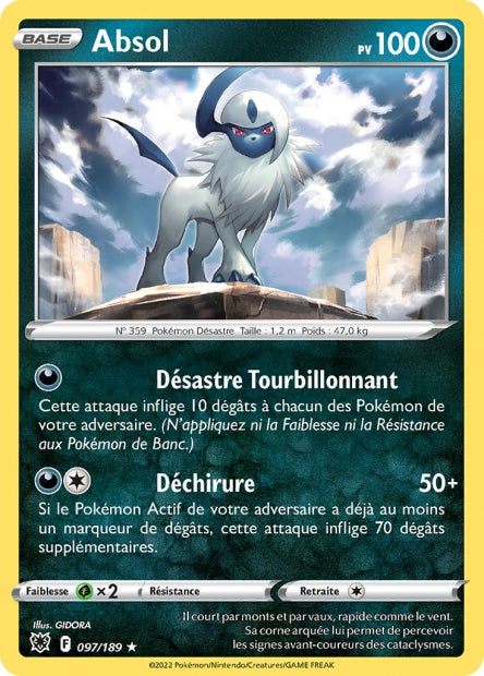097/189 - Absol - EB10 Astres Radieux