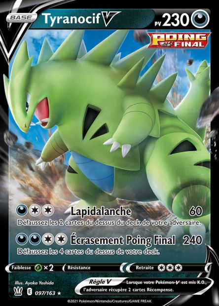 097/163 - Tyranocif-V - EB5 Styles de combat