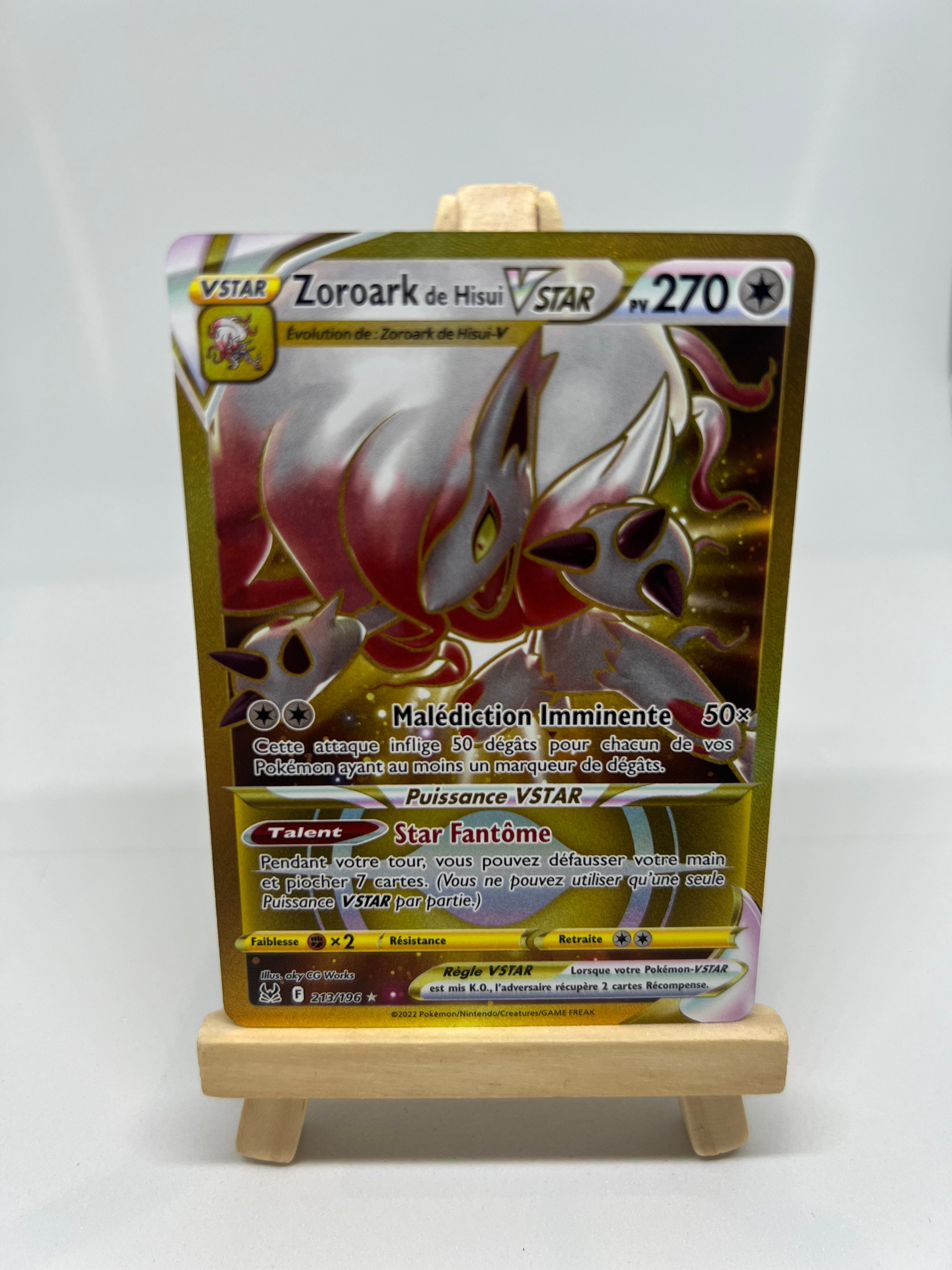 213/196 - Zoroark de Hisui VSTAR - EB11 Origine Perdue