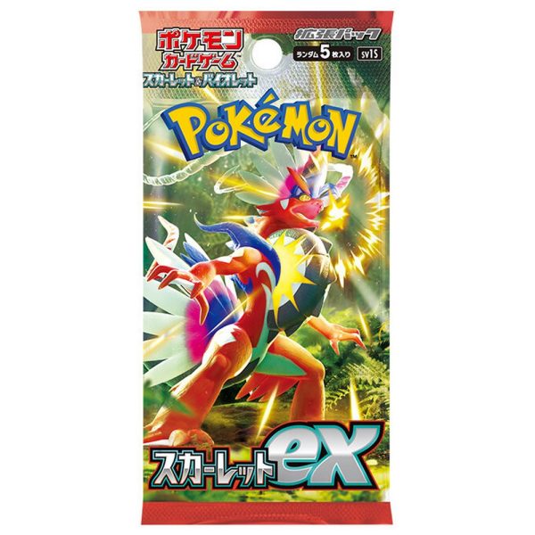 Display de 30 boosters SV01 Scarlet & Violet - Scarlet EX - JAPONAIS