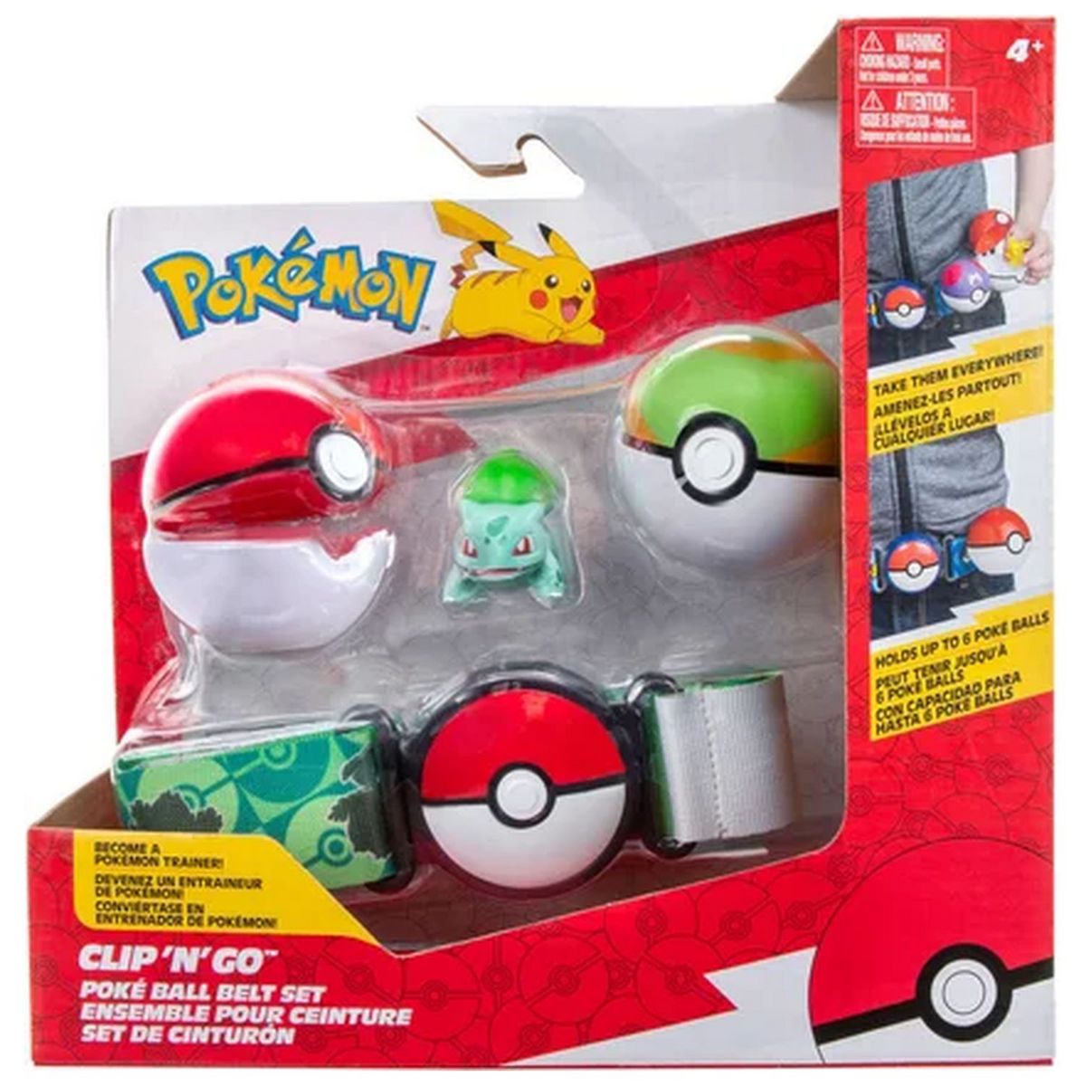 Figurine - Pokémon Ceinture Clip 'N' Go - Bulbizarre