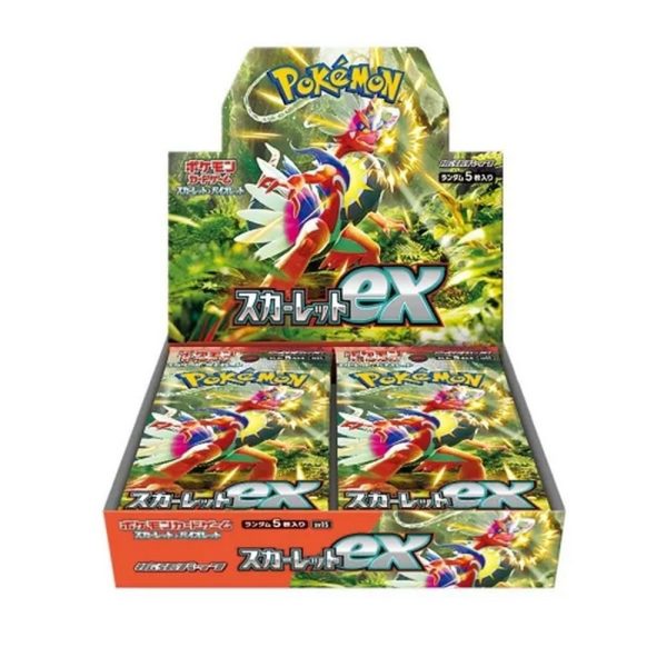 Display de 30 boosters SV01 Scarlet & Violet - Scarlet EX - JAPONAIS