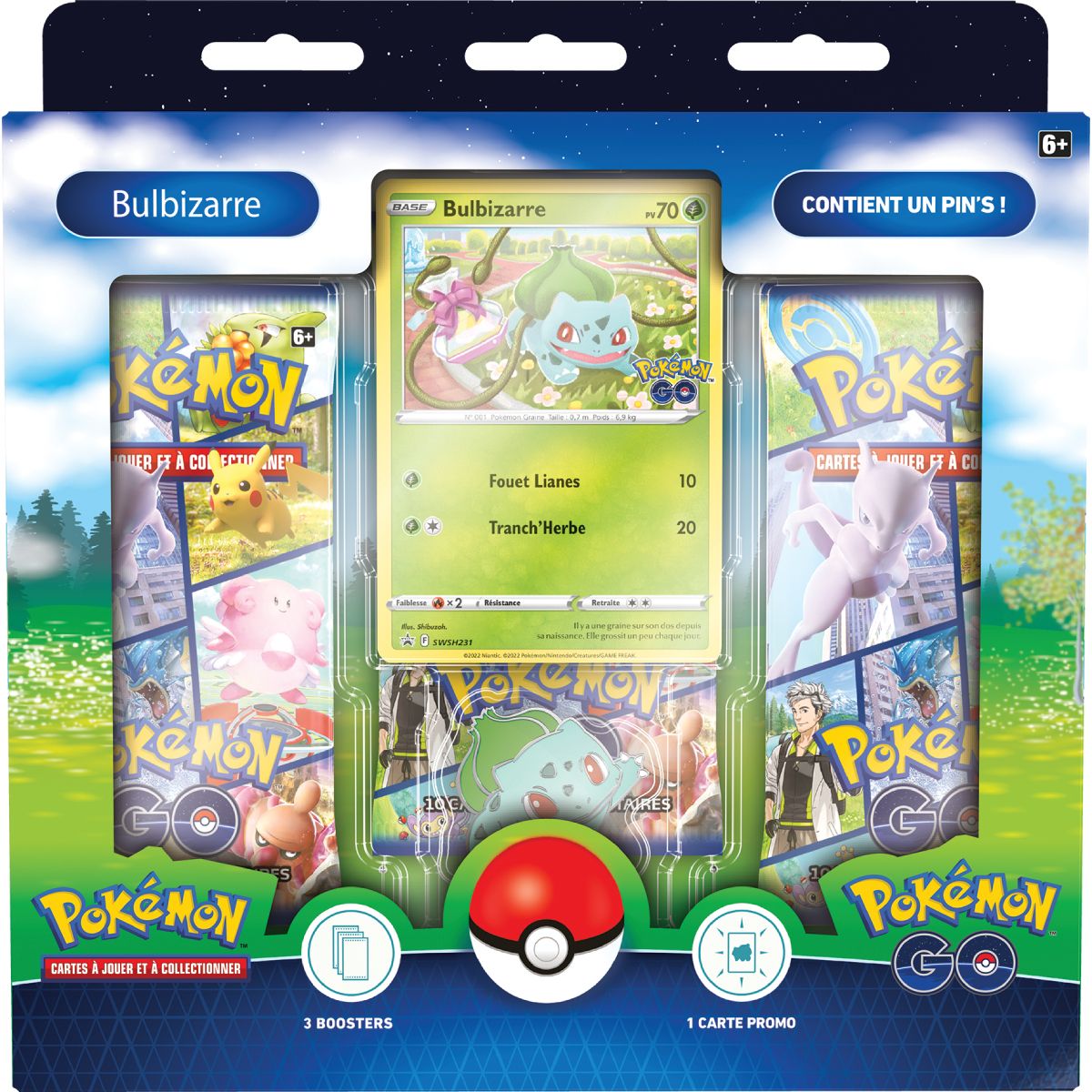 Coffret Tripack - Pokémon GO Bublizarre 🇫🇷