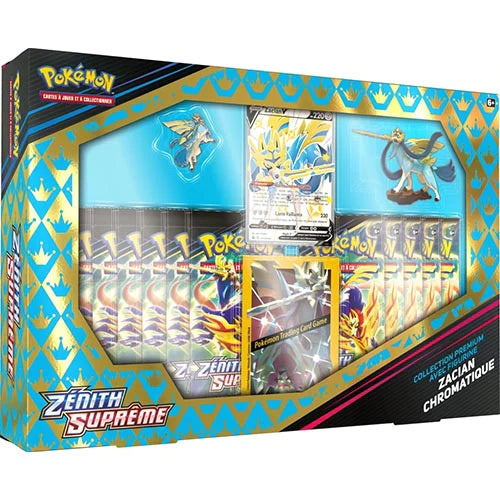 Coffret Collection Premium - Zacian Chromatique - EB12.5 : Zénith Suprême 🇫🇷 (coffret abimé)