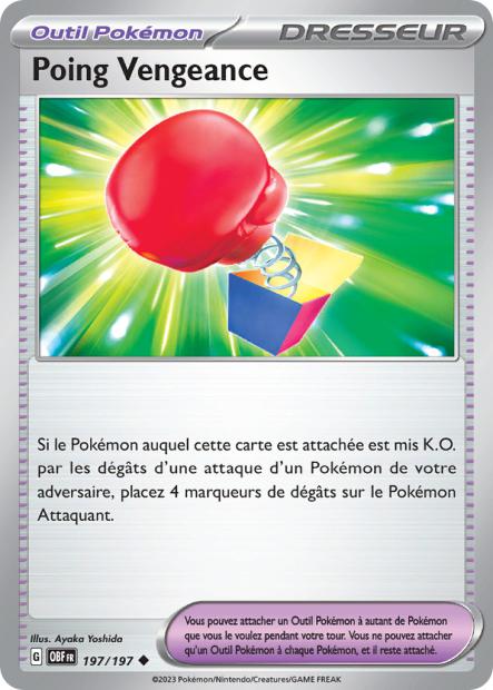 197/197 - Poing Vengeance - EV03 Flammes Obsidiennes