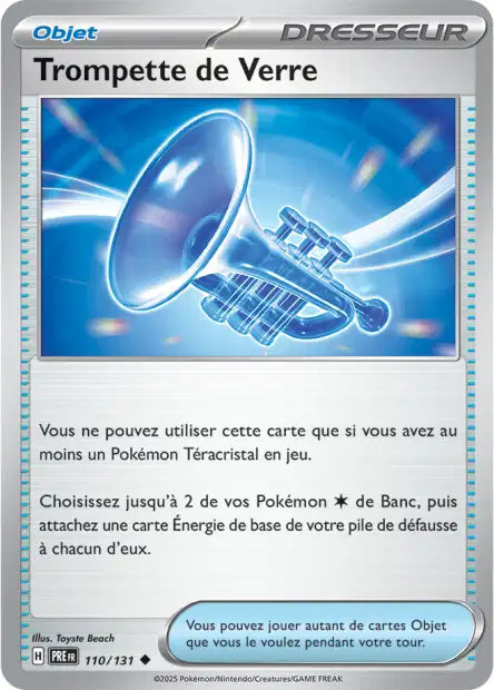110/131 - Trompette de Verre - EV8.5 Évolutions Prismatiques