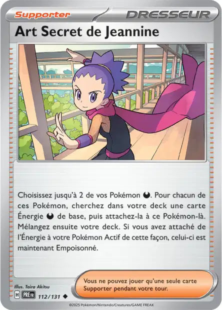 112/131 -  Art Secret de Jeannine - EV8.5 Évolutions Prismatiques