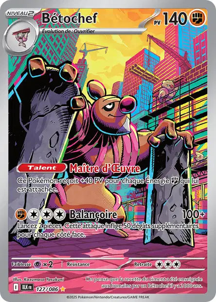 127/086 - Betochef - EV10.5 Foudre Noire