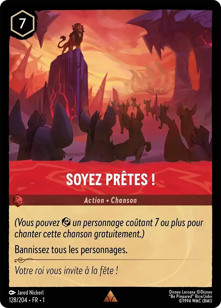 128/204 - Soyez prêtes ! - Lorcana : Premier Chapitre