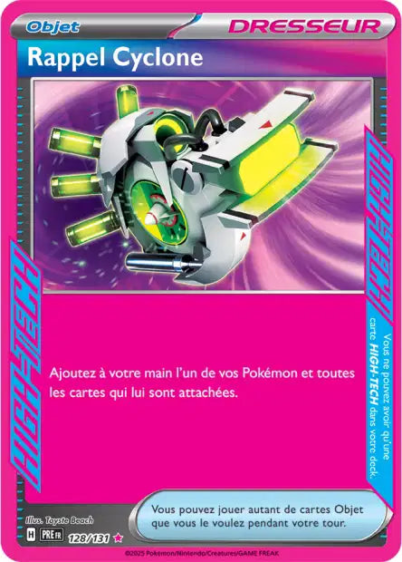 128/131 - Rappel Cyclone - EV8.5 Évolutions Prismatiques