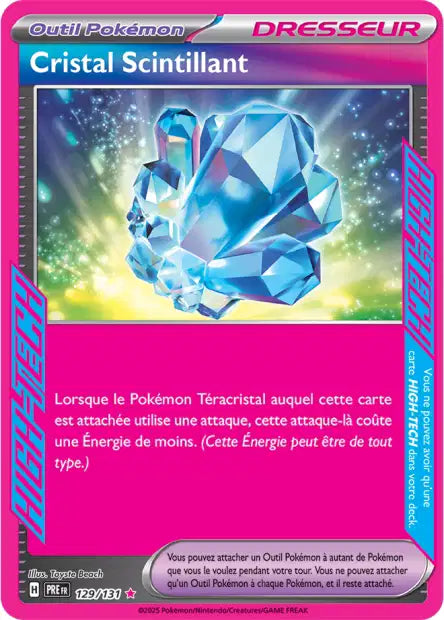 129/131 - Cristal Scintillan - EV8.5 Évolutions Prismatiques