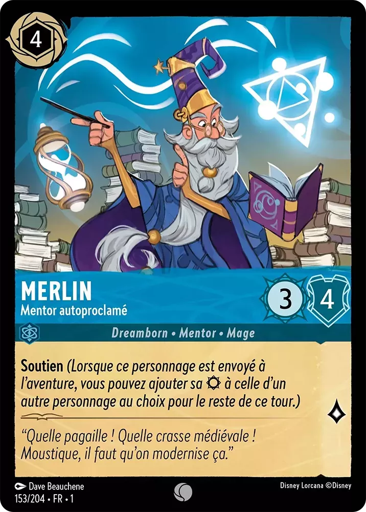 153/204 - Merlin - Lorcana : Premier Chapitre