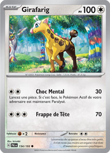 154/193 - Girafarig - EV02 Évolutions à Paldea