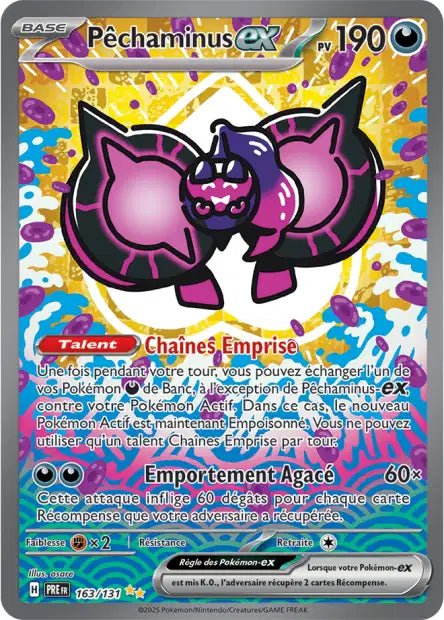 163/131 - Pechaminus Ex - EV8.5 Évolutions Prismatiques
