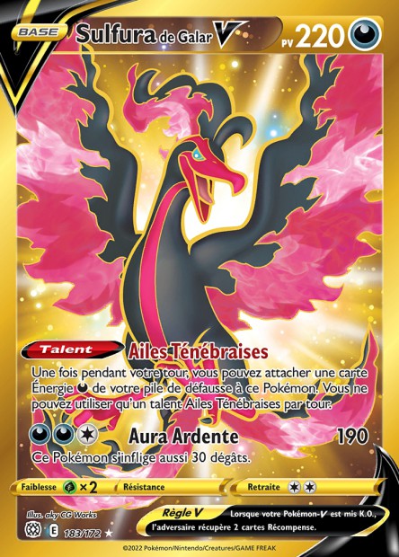 183/172 - Sulfura de Galar-V - EB9 Stars etincelantes