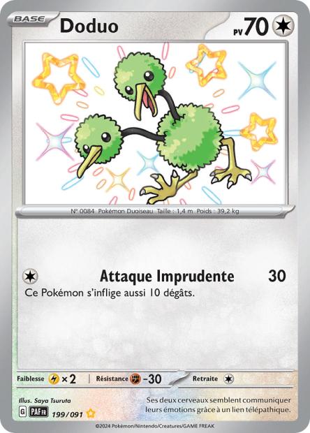 199/91 - Doduo - EV4.5 Destinées de Paldea