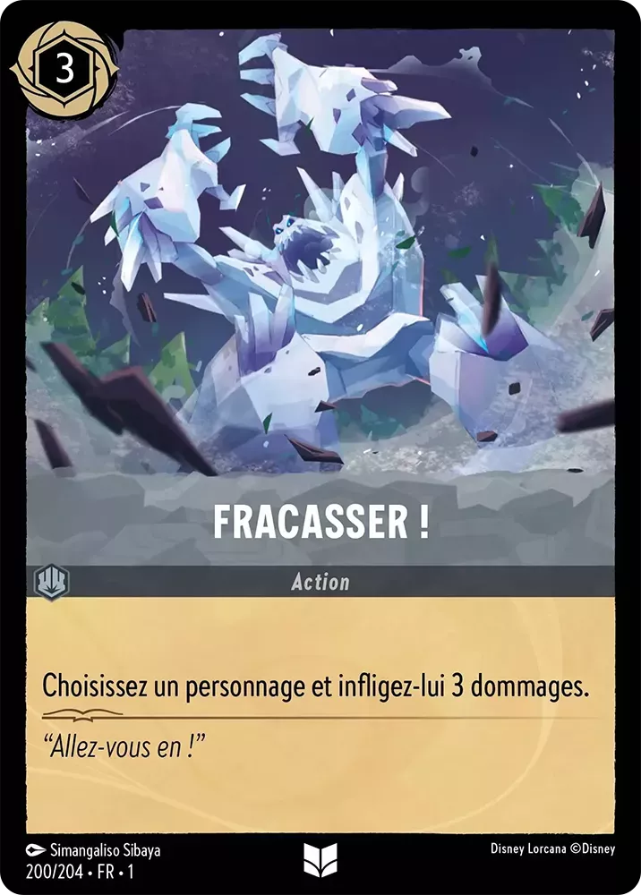 200/204 - Fracasser ! - Lorcana : Premier Chapitre