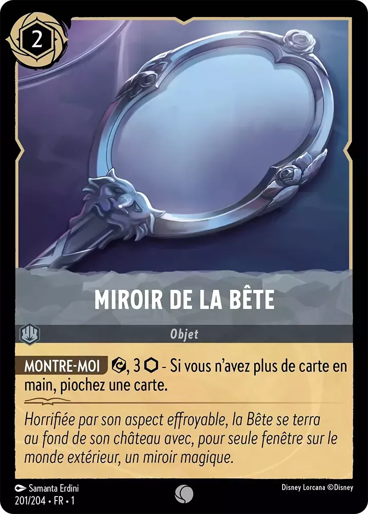 201/204 - Miroir De La Bête - Lorcana : Premier Chapitre