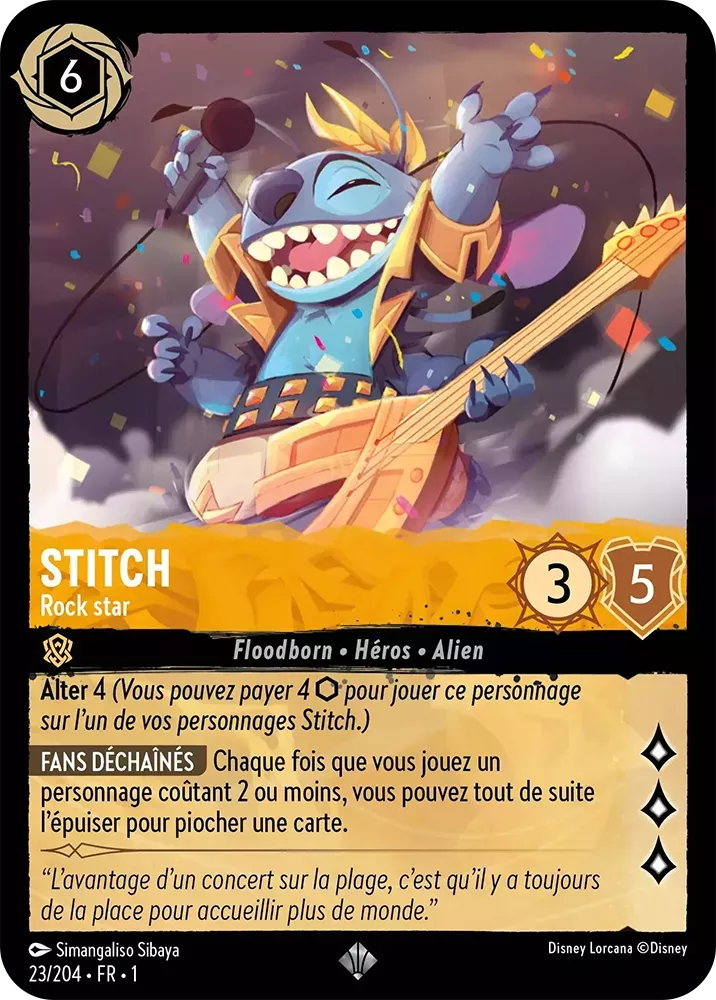 023/204 - Stitch - Lorcana : Premier Chapitre