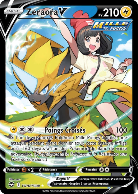 TG16/30 -  Zeraora-V - EB12 Tempête argentée