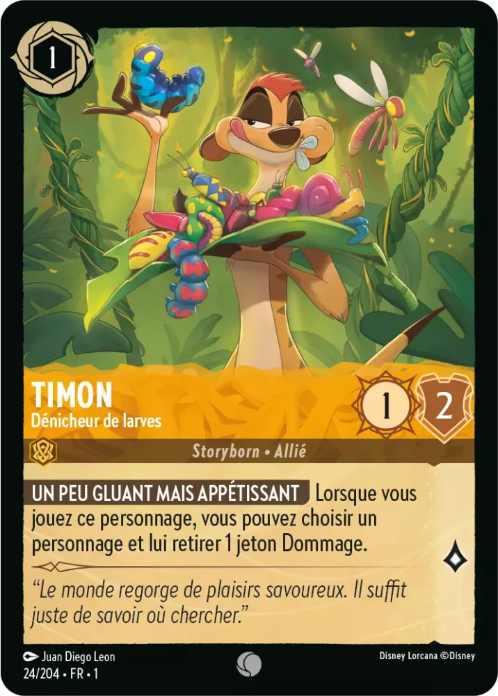 024/204 - Timon - Lorcana : Premier Chapitre