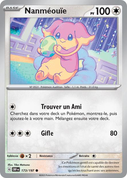 173/197 - Nanméouïe - EV03 Flammes Obsidiennes