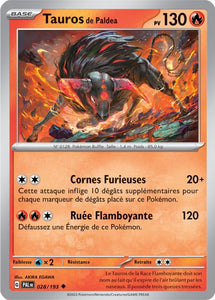 028/193 - Tauros de Paldéa - EV02 Évolutions à Paldea