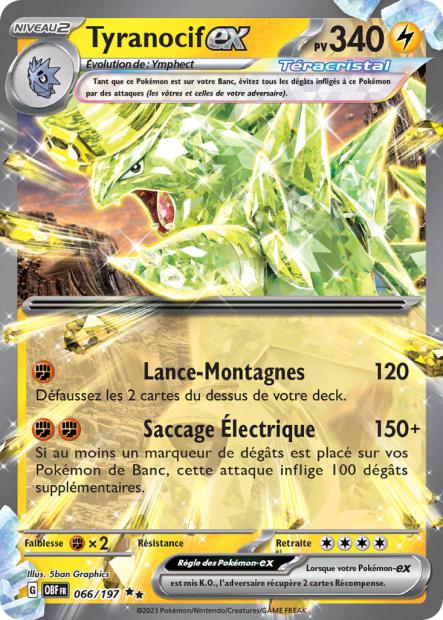 066/197 - Tyranocif ex - EV03 Flammes Obsidiennes