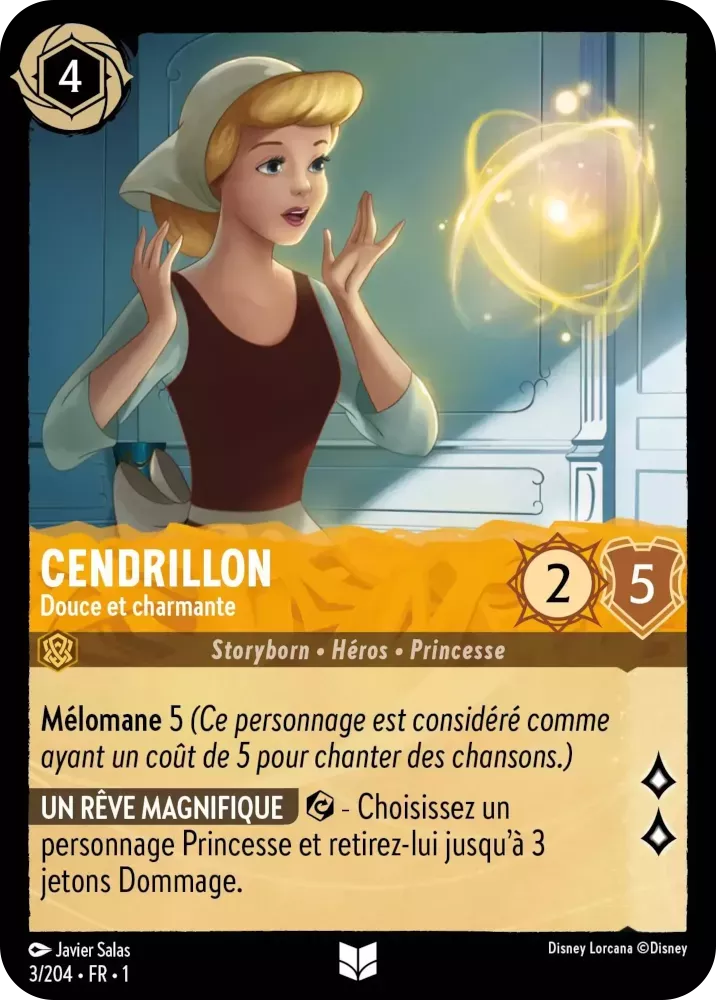 003/204 - Cendrillon- Lorcana : Premier Chapitre