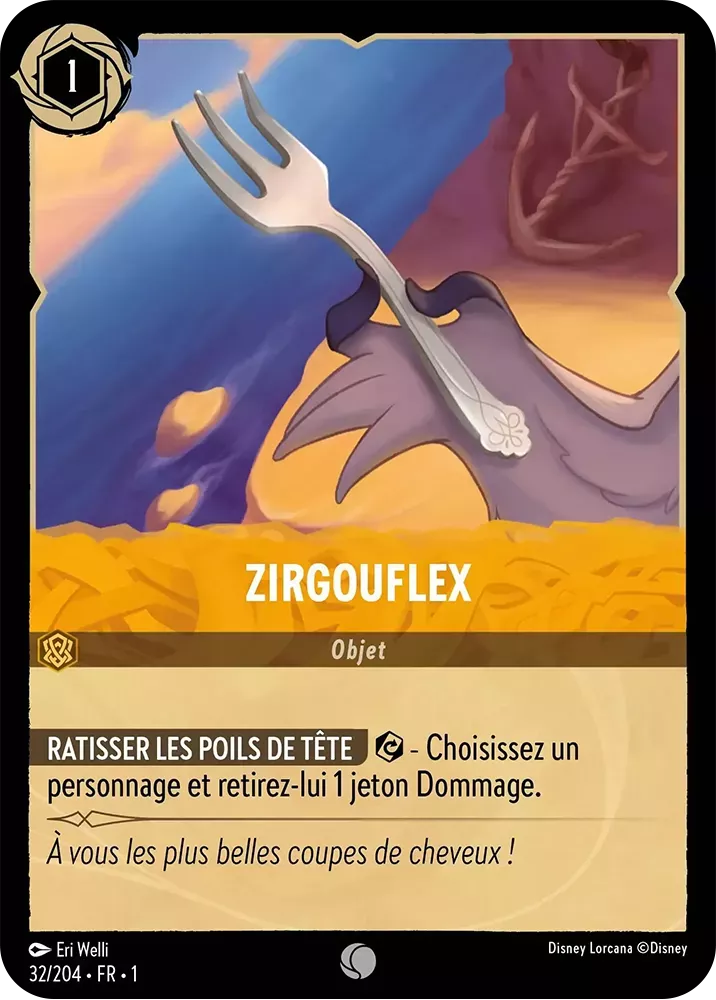 032/204 - Zirgouflex - Lorcana : Premier Chapitre