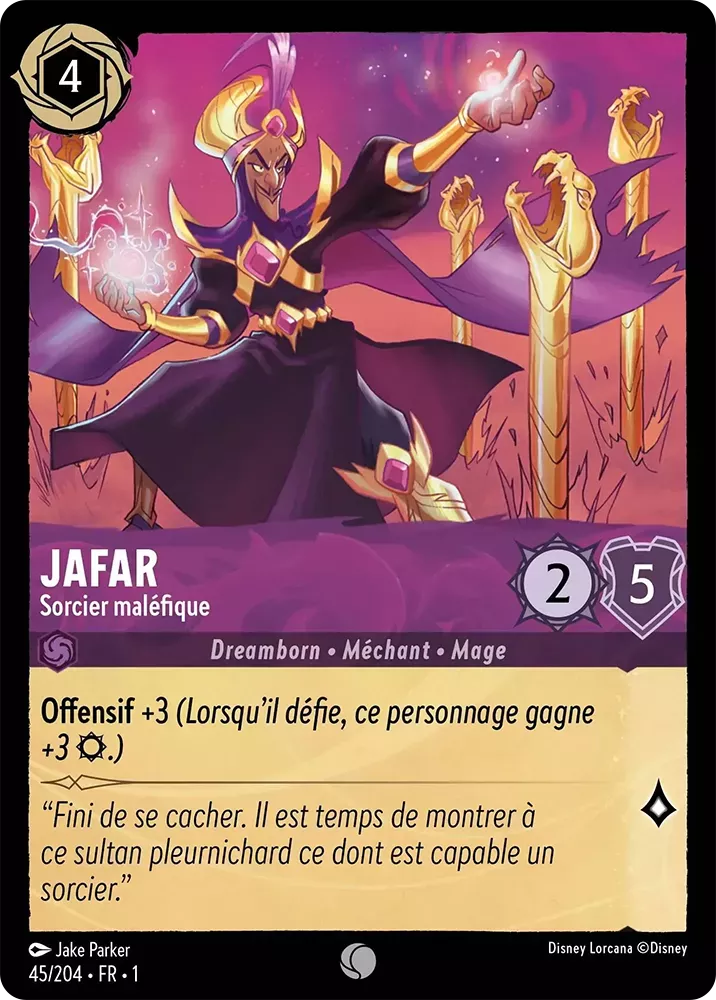 045/204 - Jafar - Lorcana : Premier Chapitre