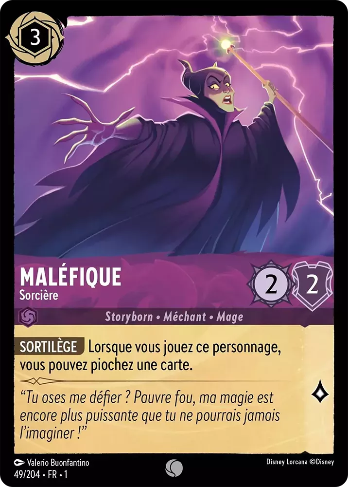 049/204 - Maléfique - Lorcana : Premier Chapitre