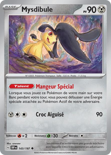143/197 - Mysdibule - EV03 Flammes Obsidiennes
