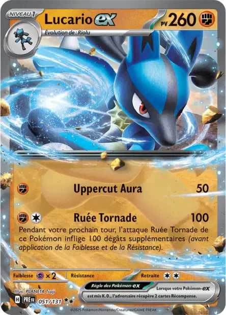 051/131 - Lucario ex - EV8.5 Évolutions Prismatiques