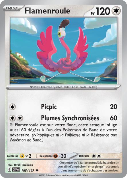 185/197 - Flamenroule - EV03 Flammes Obsidiennes