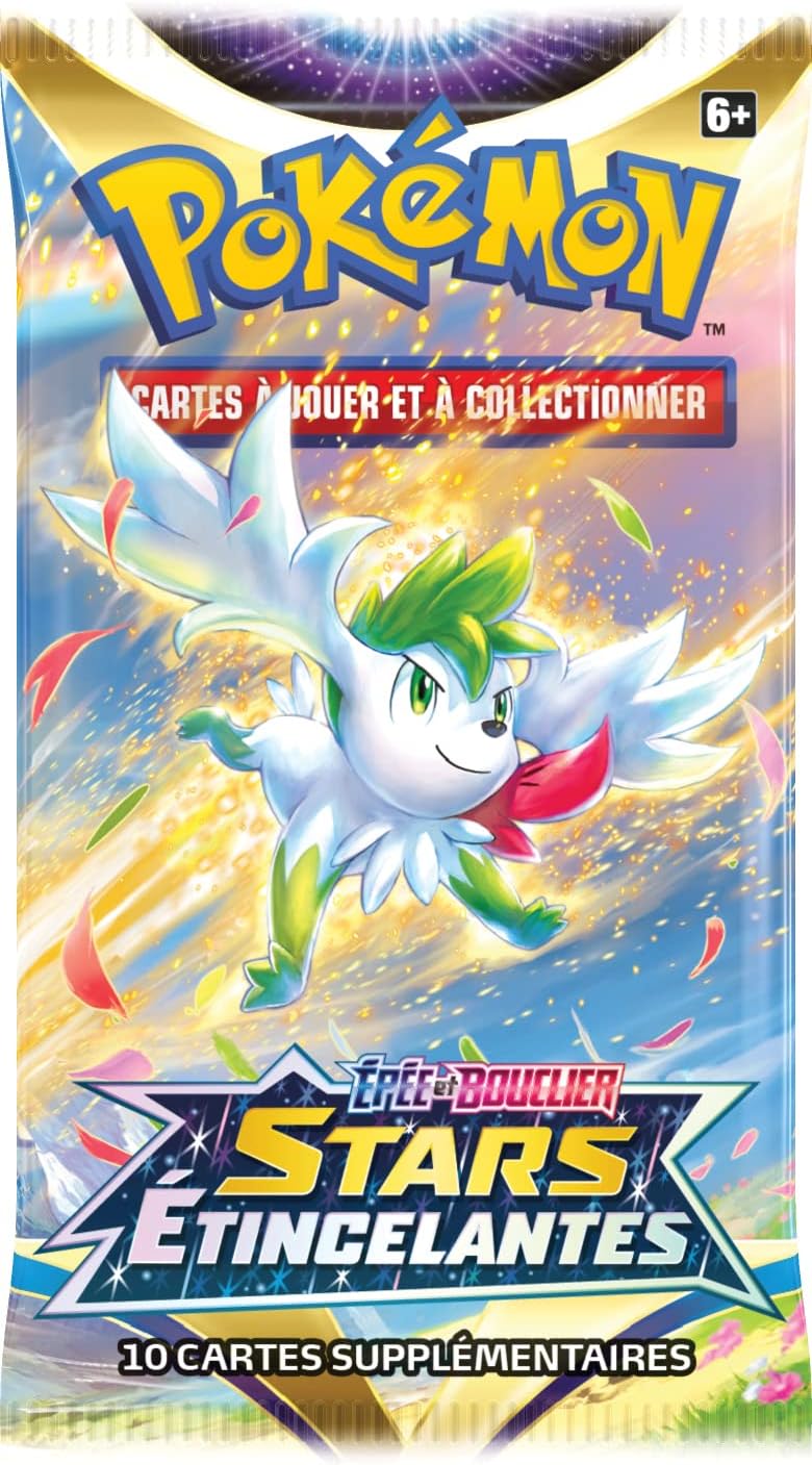 Booster en loose - EB9 Epée et Bouclier - Stars étincelantes 🇫🇷 (illustration aléatoire)