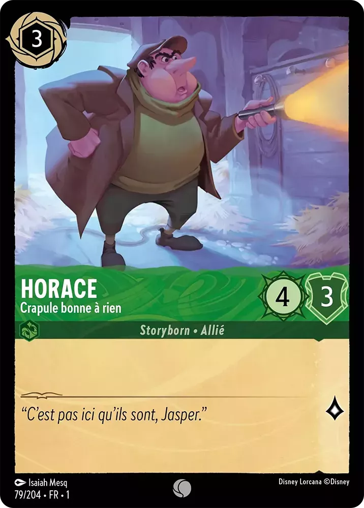 079/204 - Horace - Lorcana : Premier Chapitre