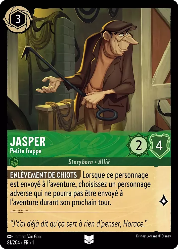 081/204 - Jasper - Lorcana : Premier Chapitre