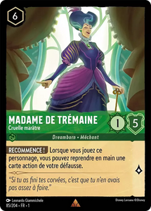 085/204 - Madame de trémaine - Lorcana : Premier Chapitre