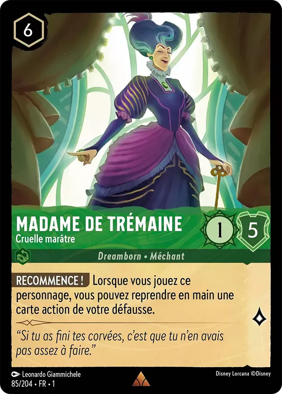 085/204 - Madame de trémaine - Lorcana : Premier Chapitre