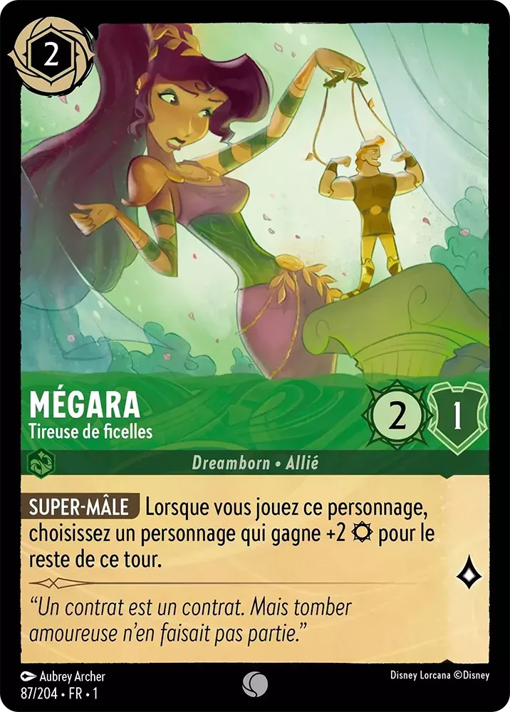 087/204 - Mégara - Lorcana : Premier Chapitre