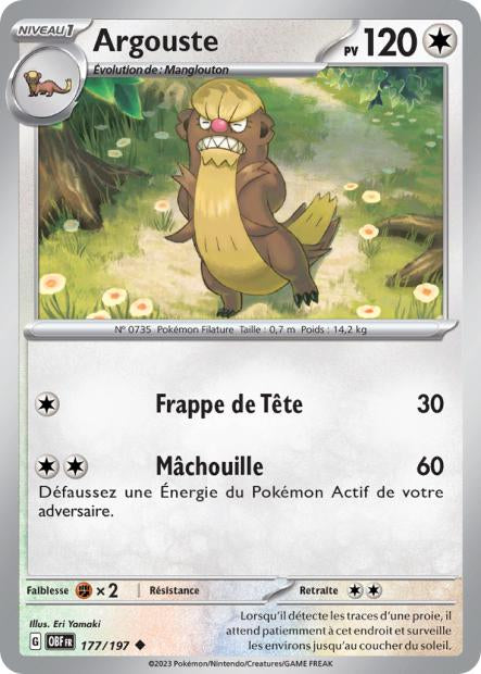 177/197 - Argouste - EV03 Flammes Obsidiennes
