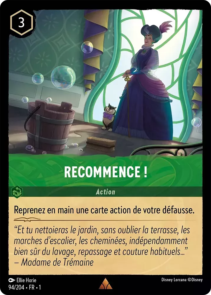 094/204 - Recommence ! - Lorcana : Premier Chapitre