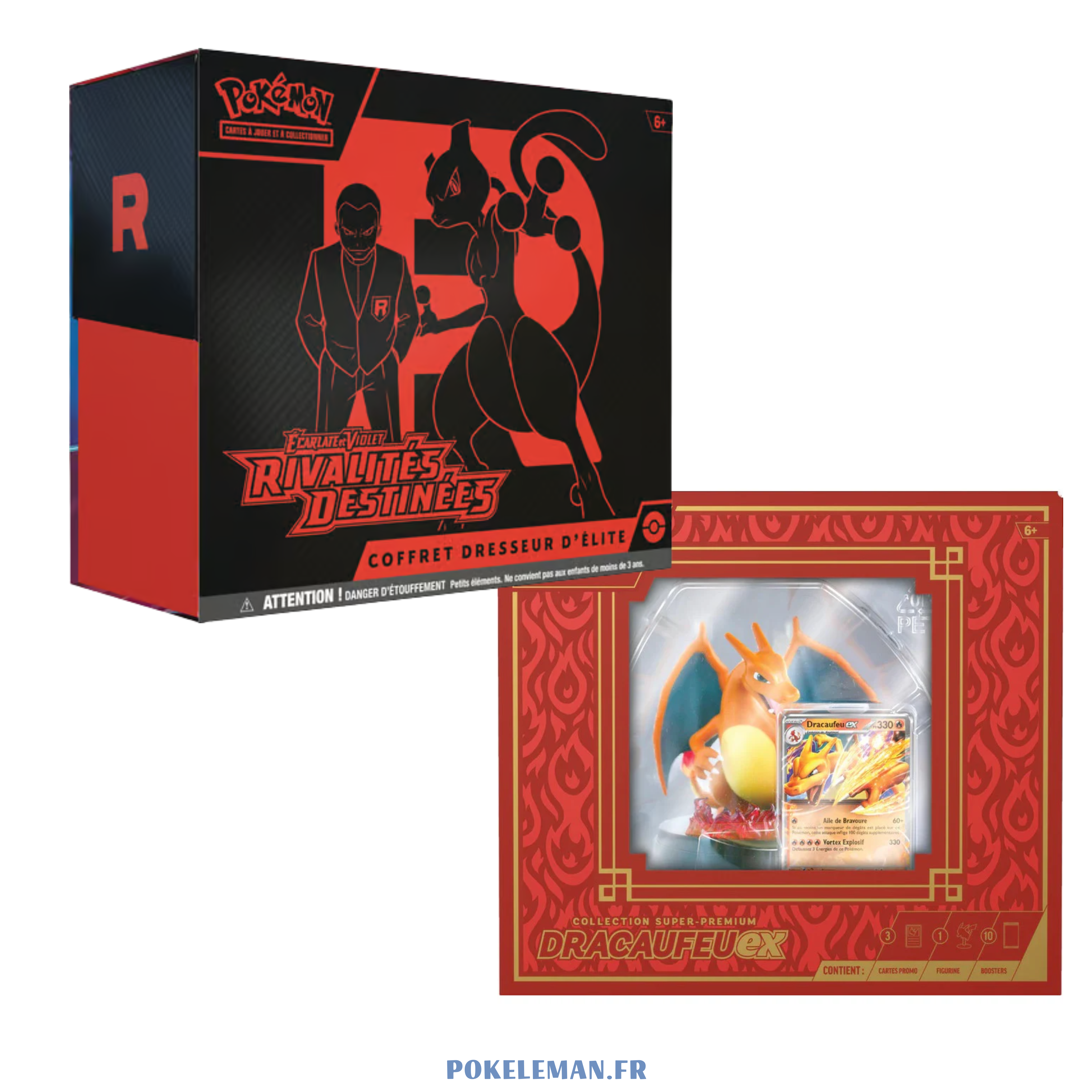 ETB Rivalités Destinées EV10 + Coffret Dracaufeu 🇫🇷