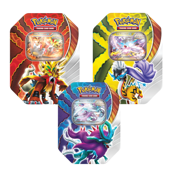 Pack Pokebox Forces Temporelles (Feu-Perçant, Serpente-Eau, Ire-Foudre)