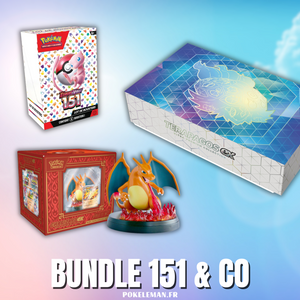 Bundle 151 & CO - bundle 151 + coffret Dracaufeu + UPC Terapagos 🇫🇷