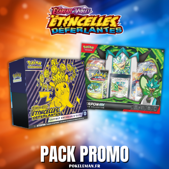 Pack Promo (etb ev8, ogerpon) - EV08 Ecarlate et Violet - Etincelles Déferlantes EV08 🇫🇷