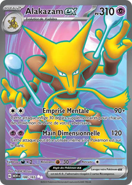 188/165 - Alakazam ex - EV3.5 151