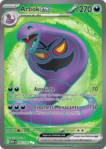 185/165 - Arbok ex - EV3.5 151