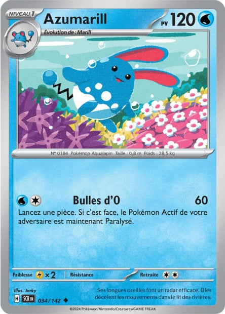 034/142 - Azumarill - EV7 Couronne Stellaire